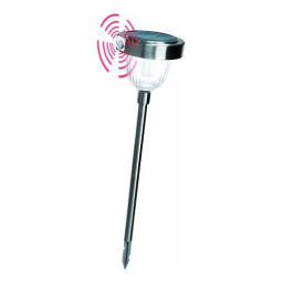 esotec 102098 Solar Wandleuchte Asinara plus Mode d'emploi | Fixfr
