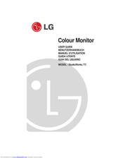LG StudioWorks 77i Moniteur : Manuel d'utilisation IA | Fixfr