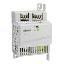 WAGO DC Power Supply, 12 V Manuel utilisateur | Fixfr