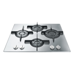 Ariston FTGHL 641 D/IX/A LPG Hob Manuel utilisateur