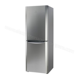 Indesit BIAA 12P X Fridge/freezer combination Manuel utilisateur | Fixfr