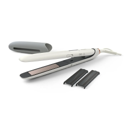 Philips HP8383/01 StraightCare Prestige Lisseur Nutri wonder Manuel utilisateur | Fixfr
