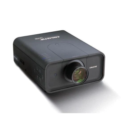 Christie LX700 XGA inorganic 3-LCD 7,000 lumen digital projector Manuel utilisateur | Fixfr