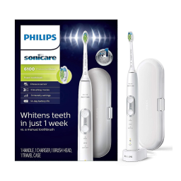 Sonicare HX6877/17 Sonicare ProtectiveClean 6100 Brosse à dents électrique Manuel utilisateur | Fixfr