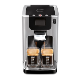 SENSEO® HD7866/11 SENSEO® Quadrante Machine à café à dosettes Manuel utilisateur | Fixfr