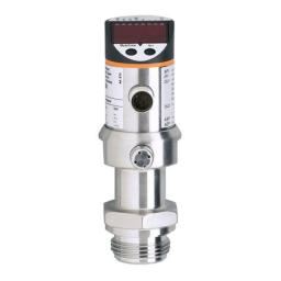 IFM PY9000 Pressure sensor Mode d'emploi | Fixfr