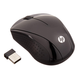 HP Cordless Scrolling Mouse Mode d'emploi | Fixfr