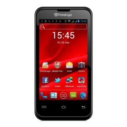 Prestigio PAP-4020 Duo Manuel utilisateur | Fixfr