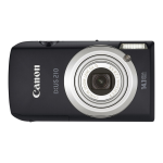 Canon IXUS 210 : Guide d'utilisation + Chat IA