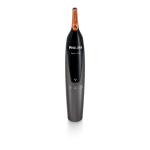 Philips NT3170/10 Nosetrimmer series 3000 Tondeuse confort nez-oreilles-sourcils Manuel utilisateur