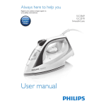 Philips GC3569/27 Fer vapeur Manuel utilisateur