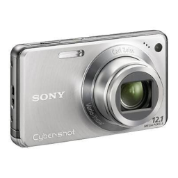 Sony Cyber-Shot DSC W290 Manuel utilisateur | Fixfr