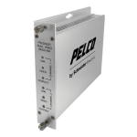 Pelco FMCI-PG Series Media Converter Manuel utilisateur