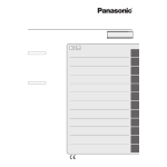 Panasonic CU3V20EKE Operating instrustions