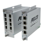 Pelco FUMS-G Series Unmanaged Ethernet Switch Manuel utilisateur