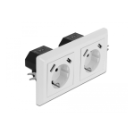 DeLOCK 11475 2-Way Wall Socket Fiche technique