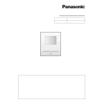 Panasonic VLMV10EX1 Operating instrustions