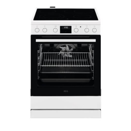 AEG CCB644TBBW Cuisinière électrique Manuel utilisateur | Fixfr