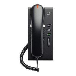 Cisco Unified IP Phone 6901  Manuel utilisateur | Fixfr