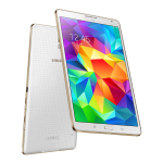 Samsung SM-T705 - Galaxy Tab S Manuel utilisateur