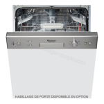 HOTPOINT/ARISTON HSB 7M124 B EU Dishwasher Manuel utilisateur