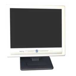 BenQ FP557S Manuel utilisateur | Fixfr