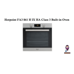 Whirlpool FA3 841 H IX HA Manuel utilisateur