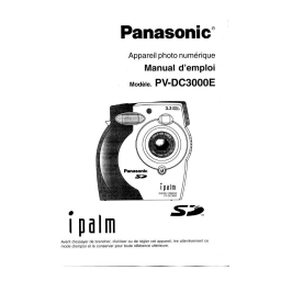 Panasonic PVDC3000E Operating instrustions | Fixfr