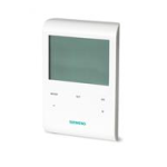 Siemens RDE100FP Manuel utilisateur