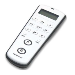 SkyLink TD-318 LCD Deluxe Remote Manuel utilisateur | Fixfr