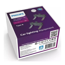 Philips LUM11180X2/10 Accessories for LED upgrade Anneaux de connexion de type K Manuel utilisateur | Fixfr