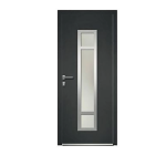 Castorama Porte d'entr&eacute;e aluminium Alicia gris 80 x h.215 cm poussant droit Manuel utilisateur