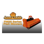 Land Pride FM25 Series Flail Mowers Manuel utilisateur