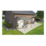 CHALET ET JARDIN Toit Couv'Terrasse&reg; 3 x 5 m gris Manuel utilisateur