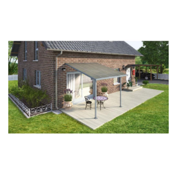 CHALET ET JARDIN Toit Couv'Terrasse® 3 x 5 m gris Manuel utilisateur | Fixfr