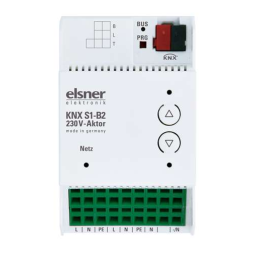 Elsner KNX S1-B2 Manuel utilisateur | Fixfr