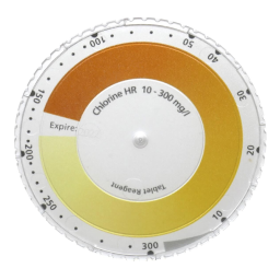 Lovibond Single Method M104 - Chlorine HR 10 T Manuel utilisateur | Fixfr