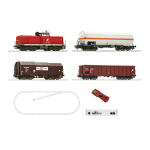 roco 51322 Diesel locomotive class 2048 and goods train, &Ouml;BB Manuel utilisateur