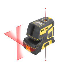 Prexiso P2LC15H CROSS LINE LASER LEVEL WITH PLUMB POINTS Manuel utilisateur | Fixfr