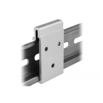 DeLOCK 65991 Aluminium Mounting Clip for DIN Rail (3 mounting holes) Fiche technique