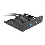 Delock Panneau avant USB 3.0 : AI Chat &amp; PDF