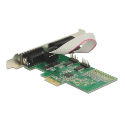 DeLOCK 89557 PCI Express Card to 4 x Serial RS-232 Fiche technique | Fixfr