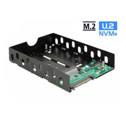 DeLOCK 63955 Converter U.2 SFF-8639 to M.2 NVMe Key M / U.2 SFF-8639 Fiche technique | Fixfr
