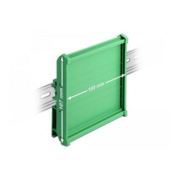 DeLOCK 66573 Board Holder (107 mm) for DIN Rail 10 cm long Fiche technique | Fixfr