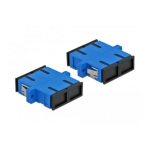 DeLOCK 85991 Optical Fiber Coupler SC Duplex female to SC Duplex female Single-mode 4 pieces blue Fiche technique