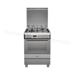 HOTPOINT/ARISTON H6T9CE1F (X) FR Cooker Manuel utilisateur | Fixfr