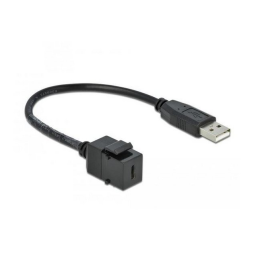 DeLOCK 86382 Keystone Module USB 2.0 C female > USB 2.0 A male Fiche technique | Fixfr