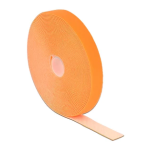 DeLOCK 18747 Velcro tape on roll L 5 m x W 20 mm orange Fiche technique