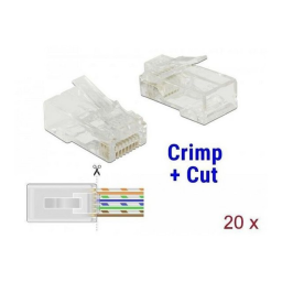 Delock 86453 Connecteurs RJ45 Cat.6 | AI Chat & PDF | Fixfr