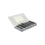 DeLOCK 86271 Heat shrink tube box 100 pieces black Fiche technique